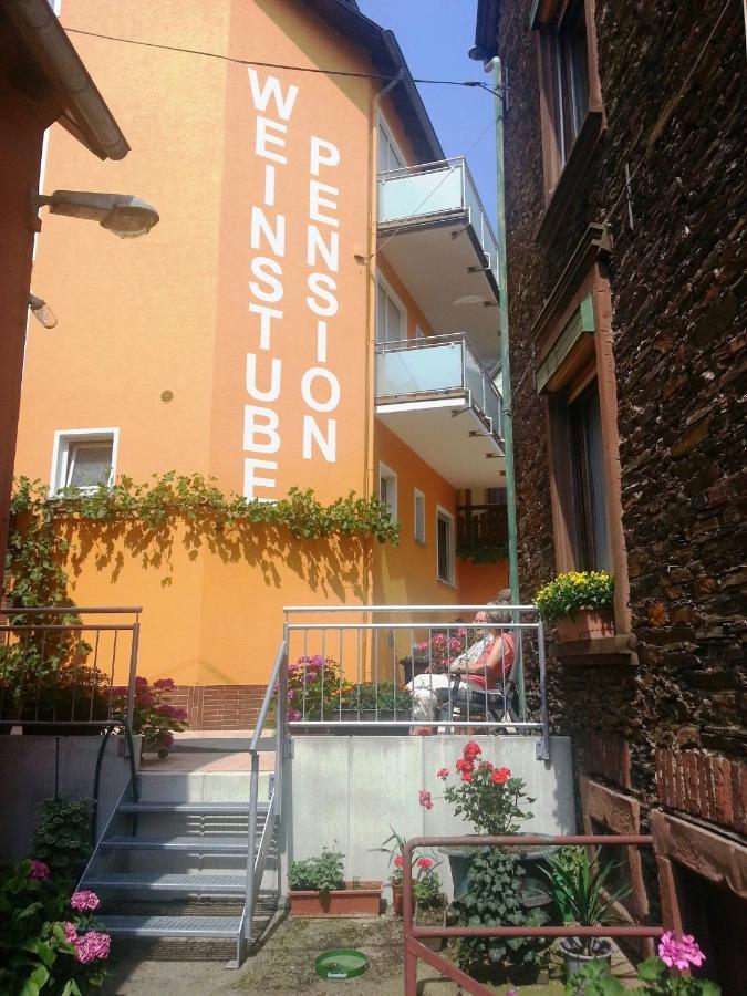 Weinstube Pension Moselbluemchen Zeltingen-Rachtig Buitenkant foto